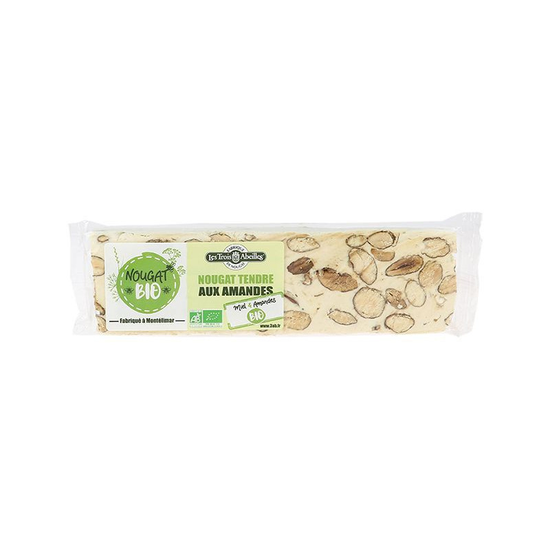 Nougat BIO aux Amandes - barre 100 g