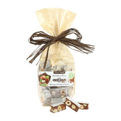 Nougat tendre aux Noisettes et au Cacao - sachet 150g