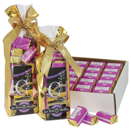 Chocolat au Lait au Nougat de Montélimar tendre Chocolat au Lait au Nougat de Montélimar tendre