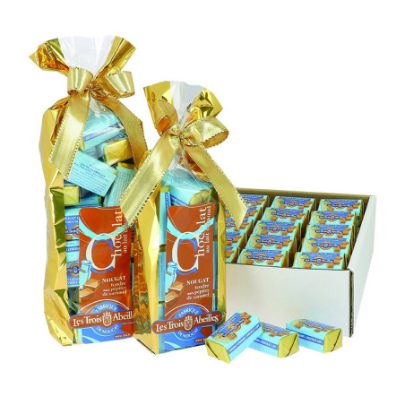 Chocolat Lait Caramel au Nougat au Caramel Chocolat Lait Caramel au Nougat au Caramel