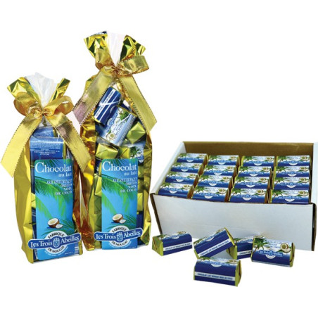 Chocolat Lait au Nougat à la Noix de Coco Chocolat Lait au Nougat à la Noix de Coco