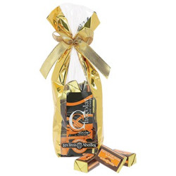 Chocolat Noir orange au Nougat de Montélimar tendre - sachet 200g