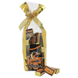 Chocolat Noir orange au Nougat de Montélimar tendre - sachet 400g