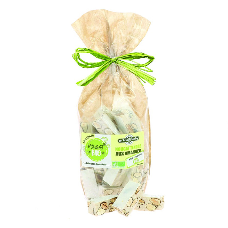 Nougat BIO aux Amandes - sachet 150 g