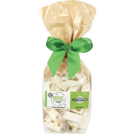 Sac de dominos de Nougat de Montélimar tendre - 200 g