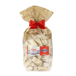 Sac dominos de Nougat de Montélimar dur- 400 g