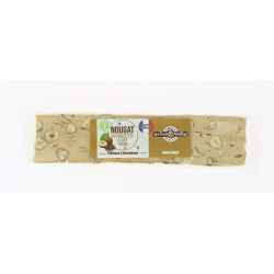 Barre de nougat tendre aux noisettes et Café  100 g