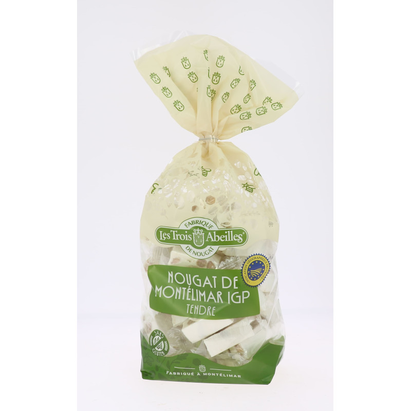 Nougat de Montélimar tendre - sachet 400 g