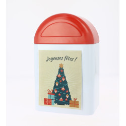 Borne métallique 200 g Dos...